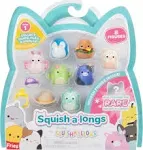 Squishmallows - Pack de 8 Figurines Squish-a-Longs Style 1