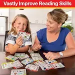 Phonics Flash Cards - Learn to Read in 20 Phonic Stages - Digraphs CVC Blends 