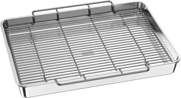 Baker's Secret Large Roasting Pan with 18" Rack