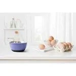 Fox Run Stainless Steel Mixing Bowl, Purple, 6.25 Quart