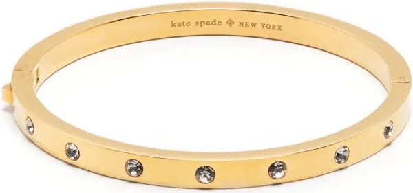 Kate Spade Women's Crystal-Embellished Bangle Bracelet