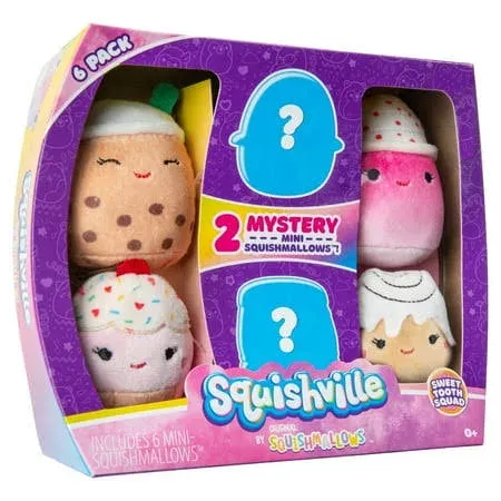 Squishville by Original Squishmallows Sweet Tooth Squad 