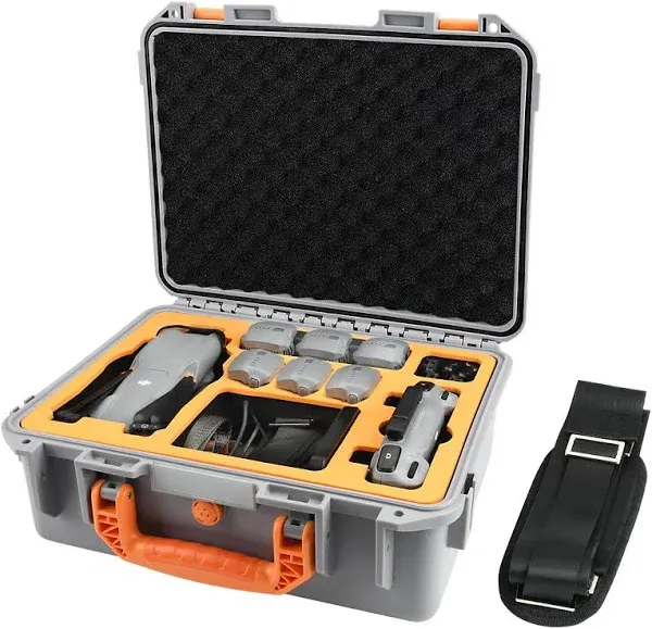 YETEETH Waterproof Hard Case for DJI Air 3S Air 3