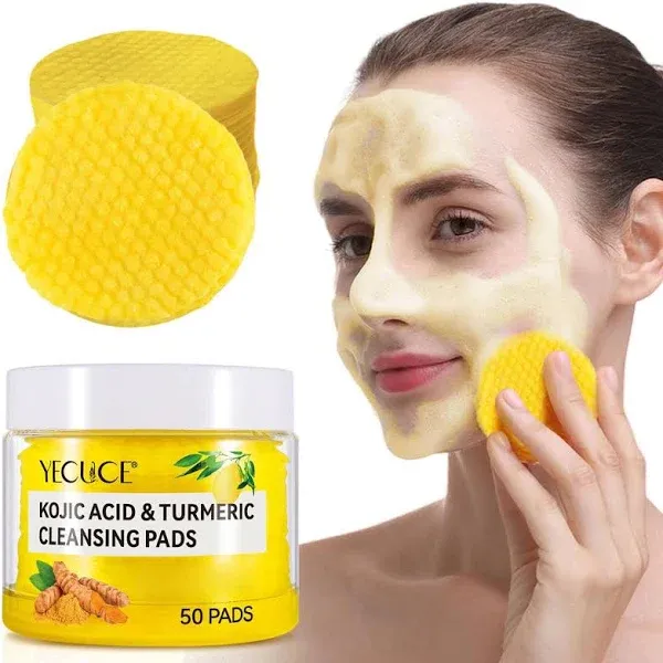 Kojic Acid Turmeric Cleansing Pads