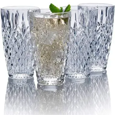 Mikasa Harding Highball Glass Set of 4