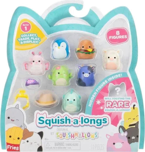 Squish-a-longs by Original Squishmallows 8 Pack