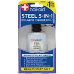 NAIL-AID Steel Instant Hardener, Clear, 0.55 Fluid Ounce