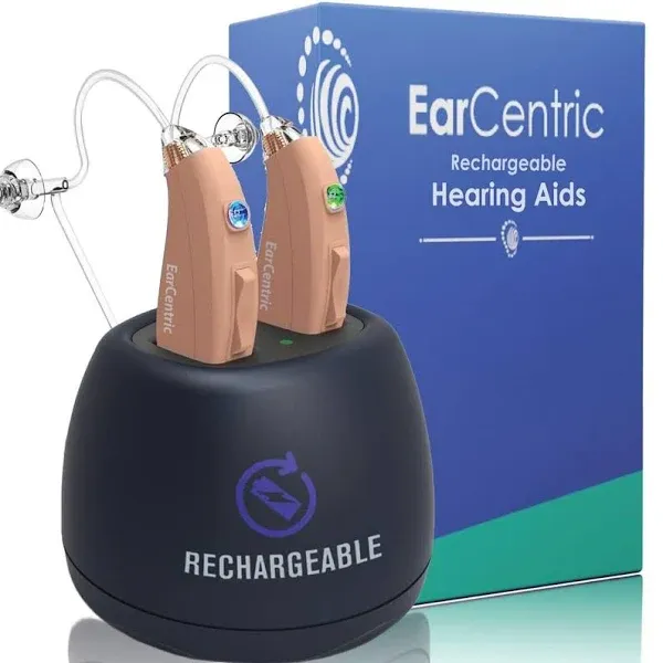 EarCentric EasyCharge Rechargeable Hearing Aids