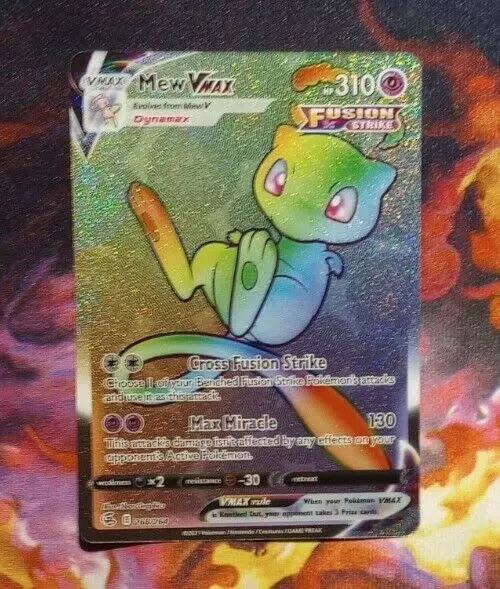 Mew VMAX: Fusion Strike Secret Rare