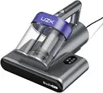 UZK Bed Vacuum Cleaner Mattress Vacuum Cleaner,16Kpa Powerful Handheld Vacuums with UV-C Light & Double Dust Cup & High Heating & Ultrasonic & Anion &