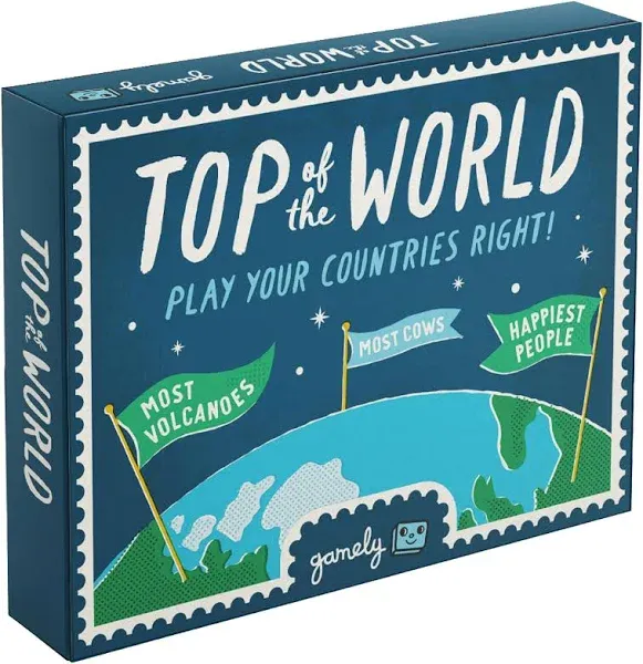 Top of The World Pocketsize Globe- Trotting Game