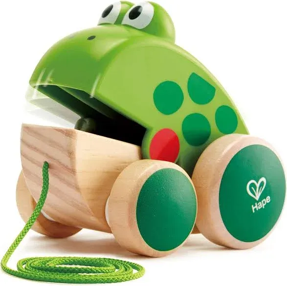 Hape Frog Pull Along