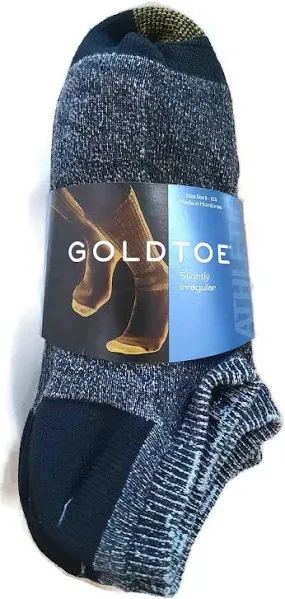 Gold Toe Men&#039;s Socks No Show 6-Pack Liner Breathable Soft Cotton Blend