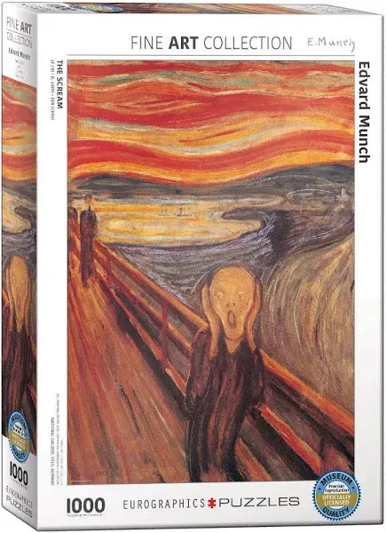 The Scream 1000-Piece Puzzle