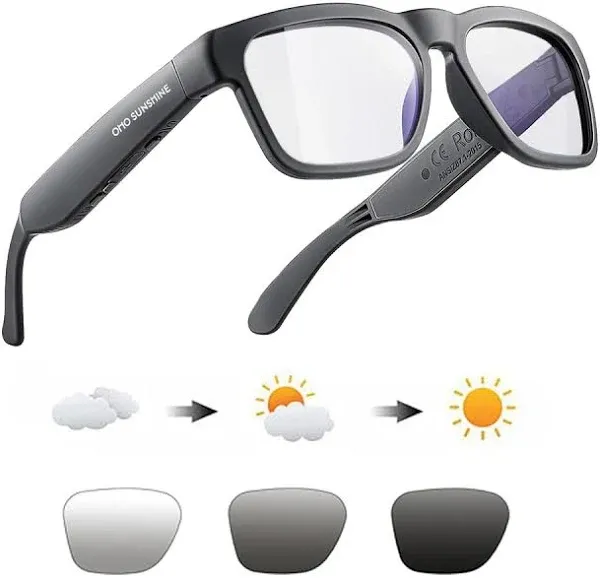 OhO Bluetooth 5.0 Version Wireless Open Ear Audio Sunglasses