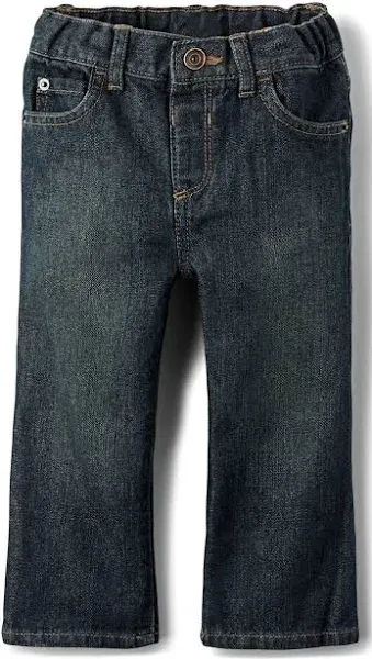 The Children's Place Baby Boys' Basic Bootcut Jeans