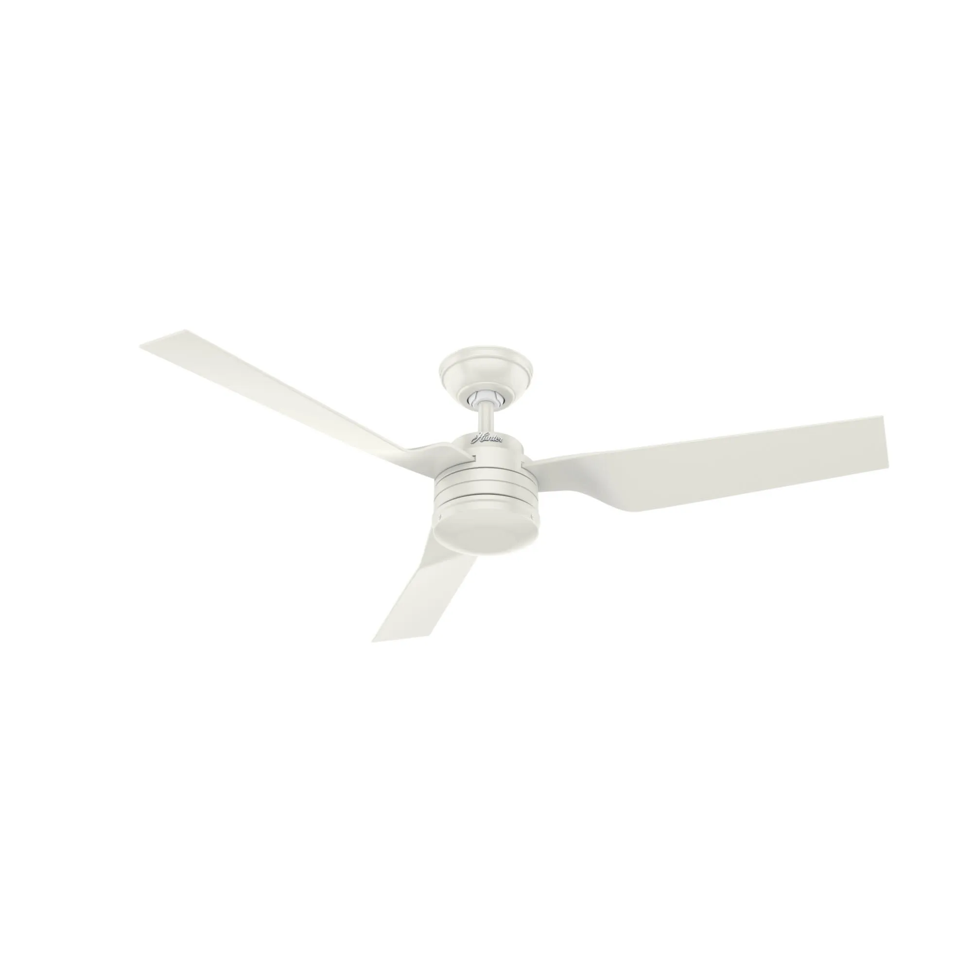 Hunter Fan Company 50257 Cabo Frio Ceiling Fan, 52, Fresh White Finish