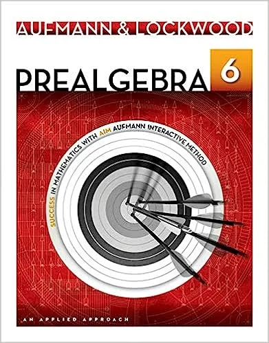 Prealgebra: An Applied Approach by Aufmann, Richard N., Lockwood, Joanne