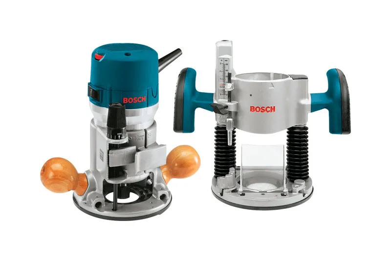 Bosch 1617EVSPK-RT Plunge and Fixed Base Router Combo Kit, 2.25 HP