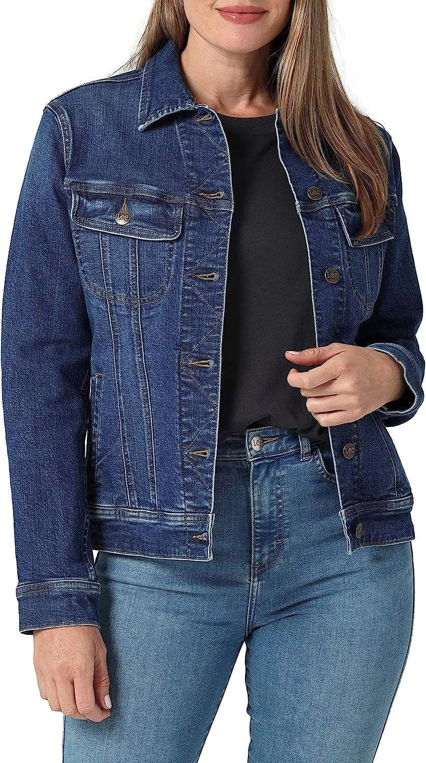 Lee Women's Legendary Regular Fit Denim Jacket