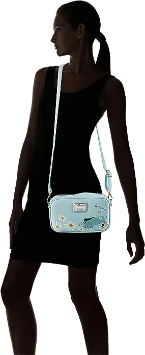 Loungefly Winnie the Pooh Daisy Friends Crossbody Bag Light Blue