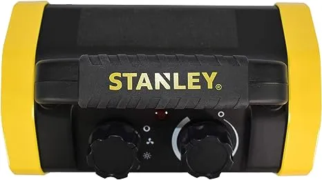 Stanley ST-222A-120 Heavy-Duty Electric Heater Black Yellow