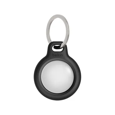 Belkin Secure Holder with Key Ring for AirTag, Black