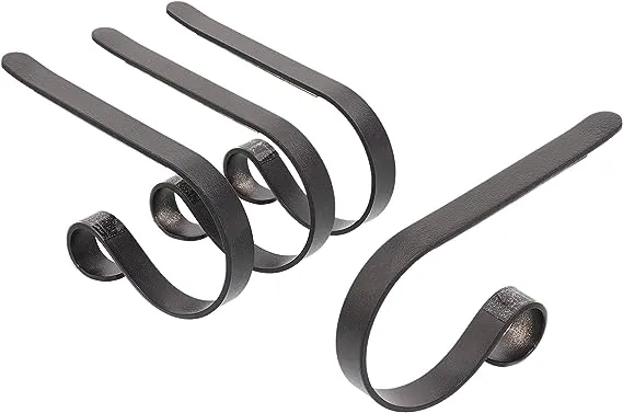 The Original MantleClip - 4 Pack (Matte Black)