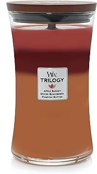 Woodwick Trilogy Large Candle - Warm Woods