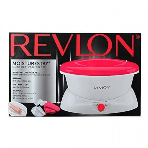 Revlon Spa Moisturestay Quick Heat Paraffin Wax Bath Skin Care Arthritis Relief