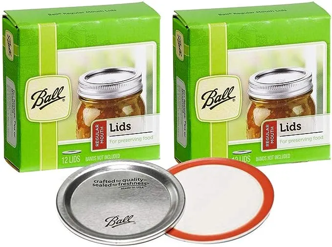 Ball Regular Mouth 24 Lids (by Jarden Home Brands)