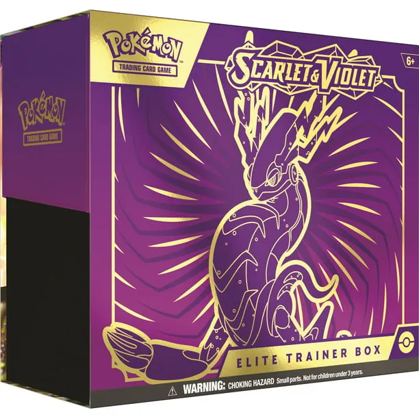 Pokémon TCG: Scarlet & Violet Elite Trainer Box - MiraidonPokémon TCG: Scarlet & Violet Elite Trainer Box - Miraidon