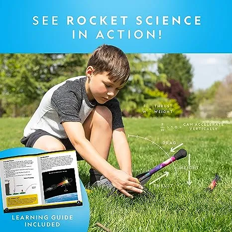 National Geographic Light Up Air Rockets