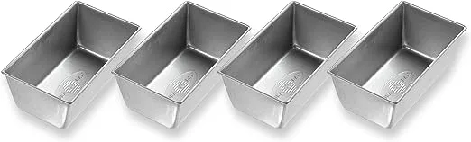 USA Pan Pan Set, Mini Loaf - 4 pans