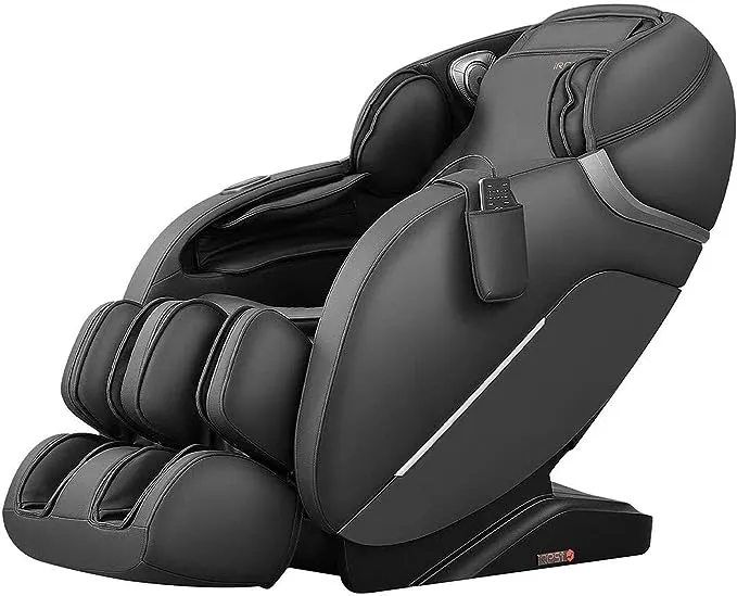 iRest SL Track Massage Chair Recliner, Full Body Massage Chair with Zero Gravity, Airbags, Heating, and Foot Massage (Black)