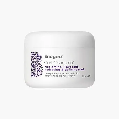 Briogeo Curl Charisma Rice Amino + Avocado Hydrating & Defining Hair Mask 8 fl oz