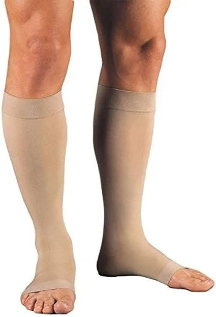 Jobst Relief 20-30 mmHg Open Toe Knee High / Beige, Small / Petite