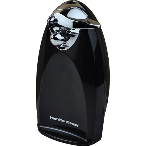 Hamilton Beach Classic Chrome Tall Electric Heavyweight Can Opener w/ Shutoff