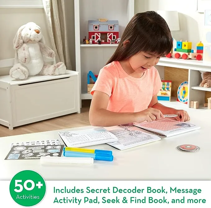 Melissa & Doug On The Go Secret Decoder Deluxe Activity Set