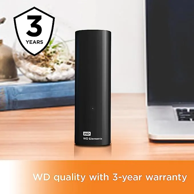 WD 6TB Elements Desktop USB 3.0 External Hard Drive