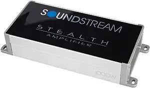 Soundstream ST2.1000D Stealth Series 1000W Class D 2 Channel Amplifier