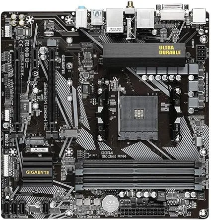 GIGABYTE B550M DS3H AC AM4 AMD B550 SATA 6Gb/s Micro ATX AMD Motherboard