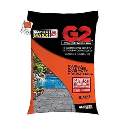 Gator Maxx G2 Intelligent Polymeric Sand (Beige) 50 Lb Bg with Home and Country USA's Professional Contractor Tip