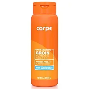 Carpe Men's Sweat Absorbing Groin Powder