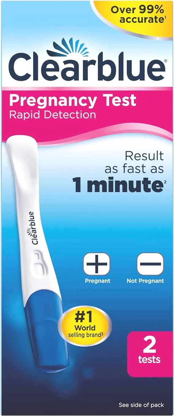 Clearblue Rapid Detection Pregnancy Test - 2 count