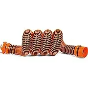 Camco RhinoEXTREME 5-Foot Camper/RV Sewer Hose Kit | Features TPE Technology for Abrasion Resistance and Crush Protection | Includes Pre-Attached Rhino Swivel Fittings (39865)