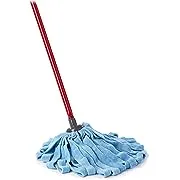 O-Cedar Microfiber Cloth Wet Mop,Blue/Red