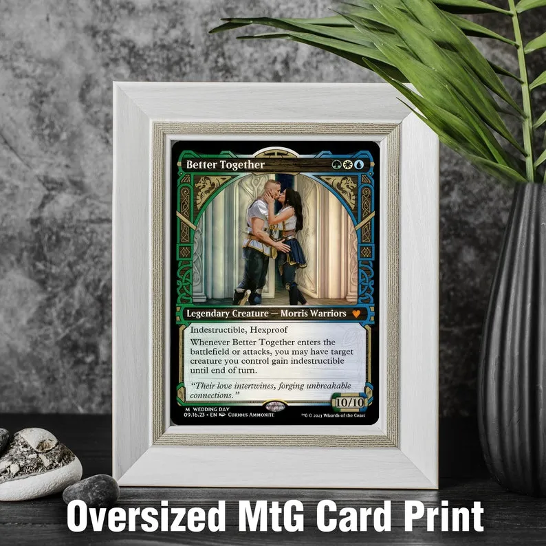 Digital Download Personalized MTG Cards, Magic the Gathering