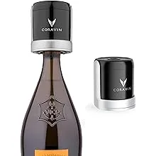 Coravin Sparkling Stoppers - 스파클링 와인을 4주 동안 보관 - Coravin Sparkling Wine Preservation System용 - 샴페인 및 기타 스파클링 와인용 - 2개 스토퍼