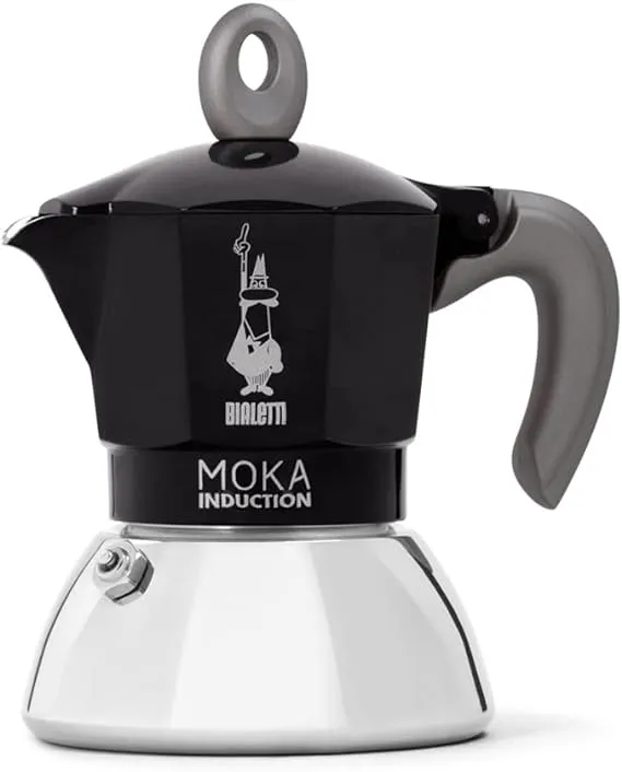 Bialetti Moka Induction Black - 2 Cups